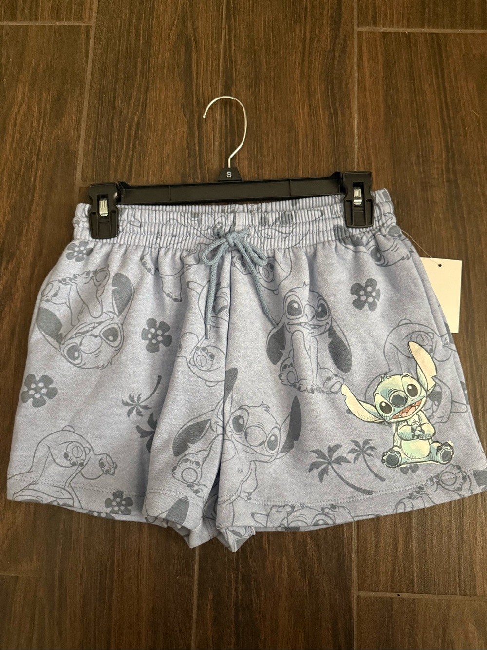 Disney Light Blue Stitch Graphic Women’s Shorts
